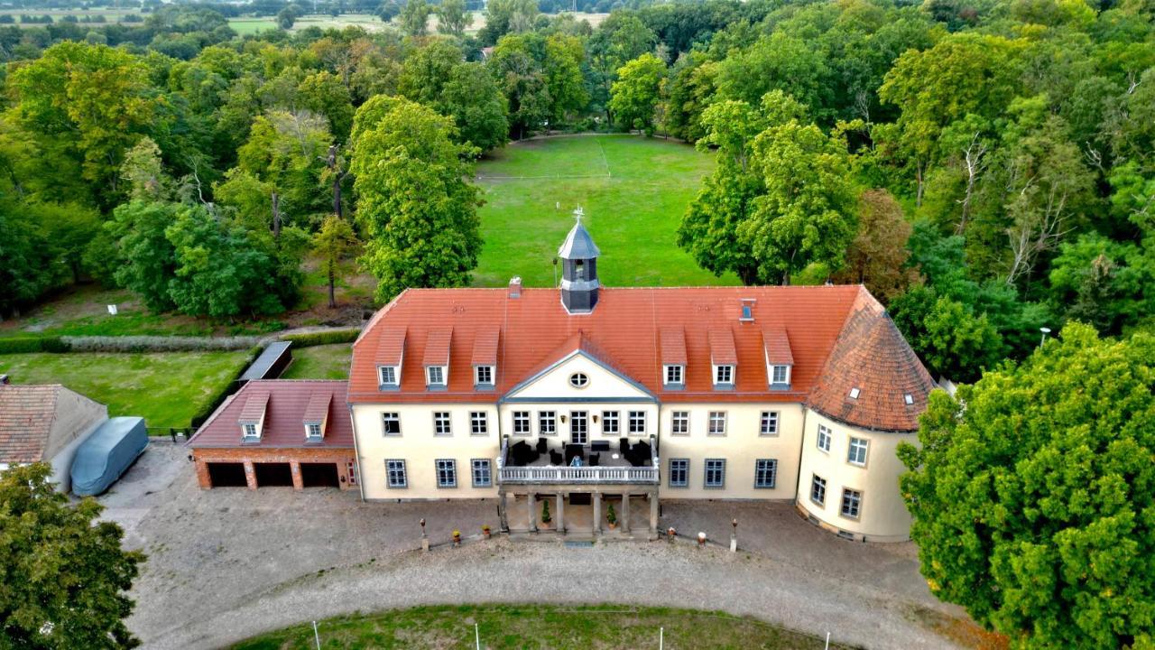 Hotel Garni Schloss Grochwitz Herzberg  Exteriör bild